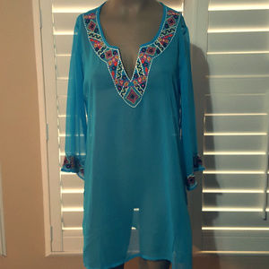 Shiraleah Camila Tunic Cover Up Small